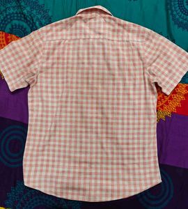 Vintage Checkered Short Sleeve Shirt