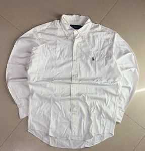 Classic White Polo Ralph Lauren Shirt