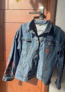 Embroidered Denim Jacket