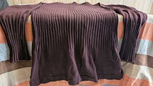 Ribbed Mock Neck Top