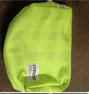 Lime Green Plaid Cosmetic Pouch