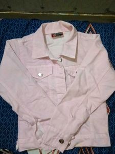 Pink Denim Jacket