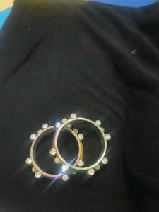 Stylish Set of Two Bangles