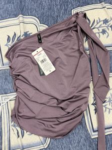 Chic Ruched One-Shoulder Top