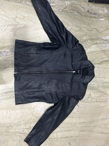 Classic Black Leather Jacket