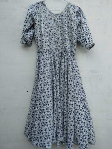 Floral Print Fit &amp; Flare Dress