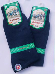 Unisex Cotton Socks | 2 Pairs | Navy Blue | ₹99