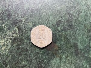 Vintage 20 Paise Coin