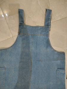 Denim dungaree