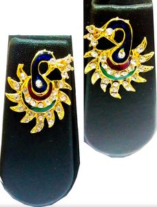 Peacock Design jewellery set with Maangtika