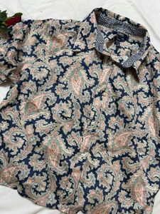Patterned Long Sleeve Shirt