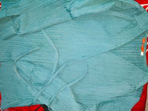 Chic V-Neck Tie-Waist Tunic