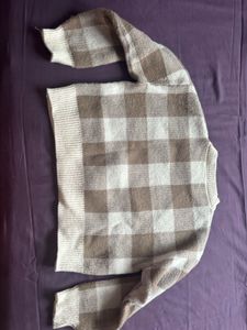 Cozy Plaid Sweater