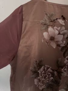 Brand New Floral Silk Top