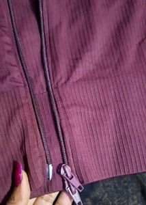 Zudio Ribbed Knit Zip-Up Sweater