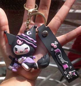 Cute Kuromi Witch Keychain