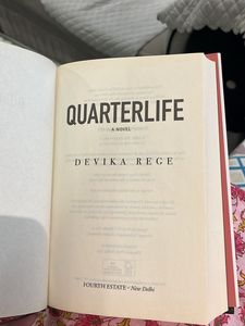 Quarterlife A Novel by Devika Rege