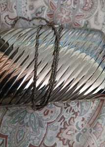 Solid Silver Evening Bag