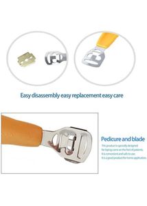 Stainless Steel Callus Shaver Pedicure Razor