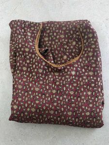 maroon kurta top