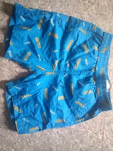 Blue Skater Shorts