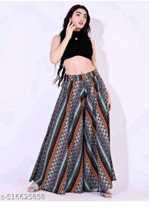 Boho Chic Palazzo Pants