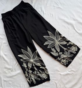 Jisora - Black Printed Kurta Set