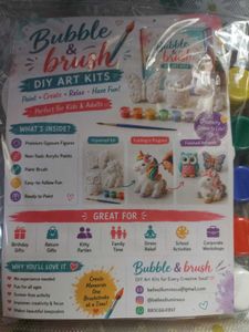 Bubble &amp; Brush Paint Kit