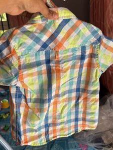 Babyhug Plaid Shirt