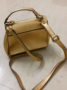 Golden Sling Bag | Gold Purse