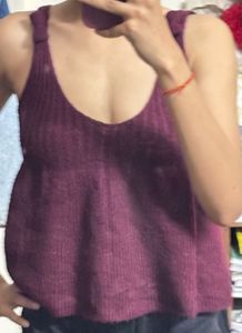 Cozy Ribbed Knit Tank Top