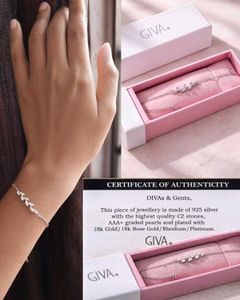 GIVA Silver Bracelet(Valentine's Special)