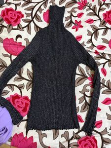 Chic Ribbed Turtleneck Sweater