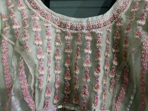 Elegant Lehenga Choli with Shrug