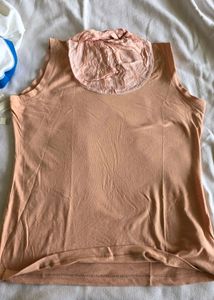 Soft peach tee shirt