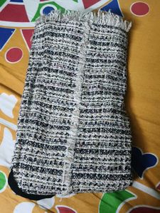 Chic Tweed winter woolen Dress
