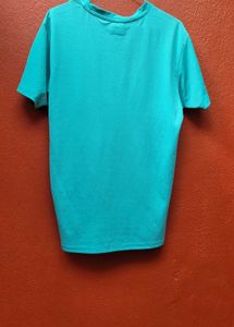 Teal "Breathe" Yoga T-Shirt