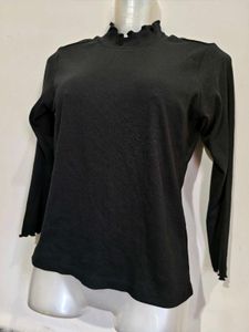 🎁 MEGA SALE OFFER 🎁 Black Mock Neck Top