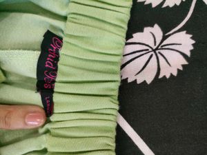 Stylish Blue Jeans &amp; Green Pants