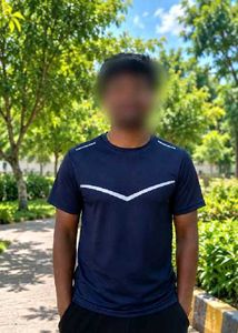 Men's Navy Blue T-Shirt