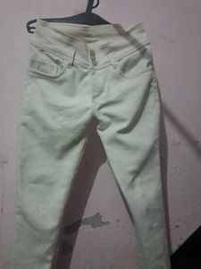 High-Waisted Light Blue Jeans