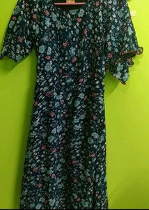 Floral Print Midi Dress