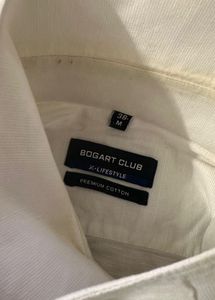 Classic Cream Button-Down Shirt