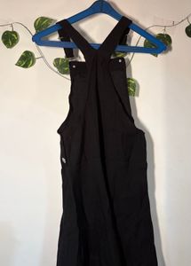 Black Pinafore skirt Dungarees Dress