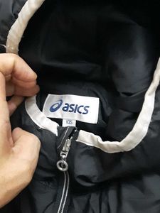 Asics Black Hooded Jacket