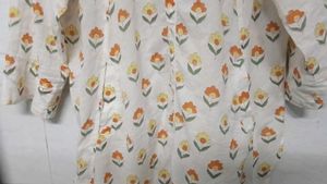 Boho Floral Print Kurta