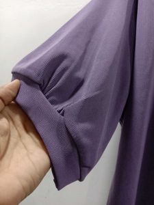 Vogue Graphic Tee - Purple