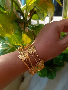 Gold Plated Butterfly Bala
