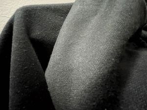 Black cropped hoodie
