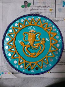 Ganesha Lippan Art